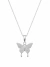 COLAR COM PINGENTE CRAVEJADO BORBOLETA - comprar online