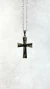 COLAR AÇO INOX CRUZ - comprar online