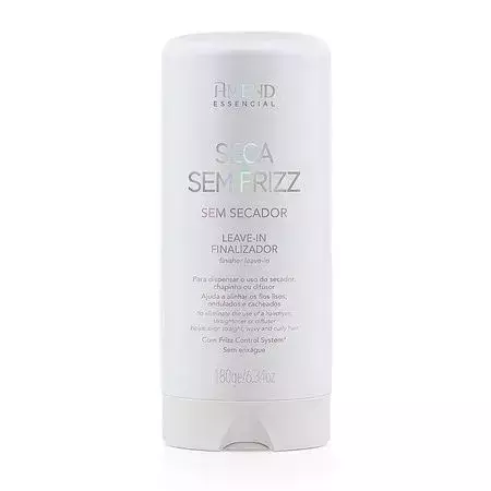 Leave-In Finalizador Seca Sem Frizz 180g - AMEND