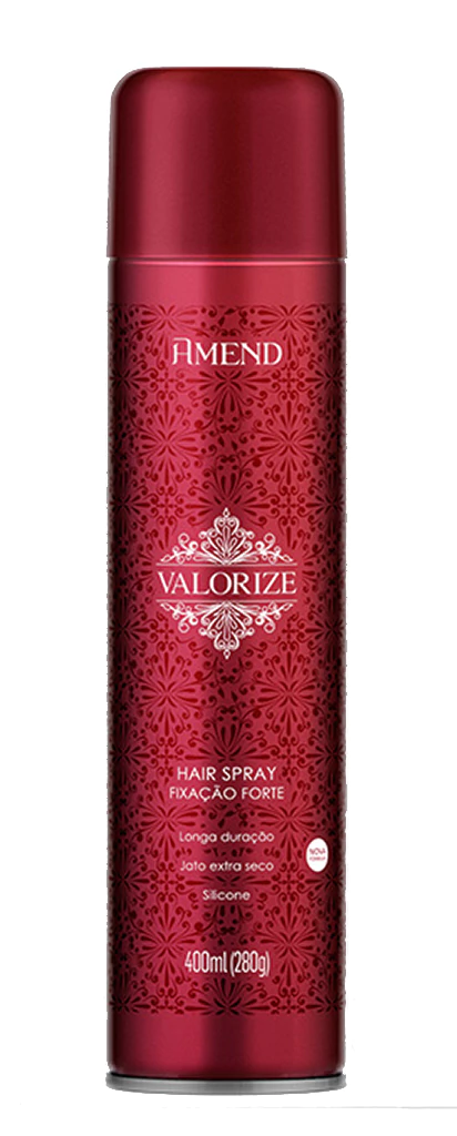 Spray Fixador Valorize Fixação Forte 400ml - AMEND