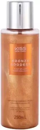 Body Splash Shimmer Bronze Goddess - KISS NY - comprar online