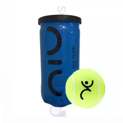 Tubo de Pelotas de Pádel Niu x2