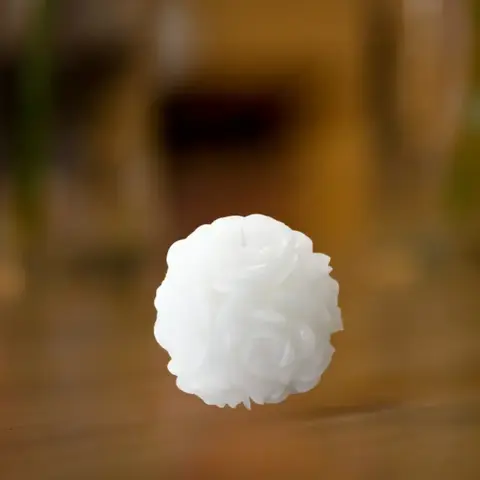 Vela Decorativa Bola Floral 7 cm