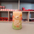 CILIND COELHO E FLORES 10CM - Luz Bela Velas Decorativas