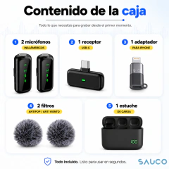 Micrófono Inalámbrico Corbatero - Celular, Android, Iphone. en internet