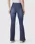 Calça Feminina Small Flare Push Up Cintura Alta Em Flex Jeans Azul 1000123820 MALWEE - AREA ECLETICA