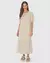 Vestido Midi Feminino Marias Em Viscose 1000124325 MALWEE