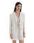 Blazer Feminino Com Linho - Creme K5PB HERING