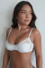 Conjunto Cacau com aro de sustentação- Branco - Alure Moda Intima 