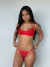 Conjunto Cacau com aro de sustentação- Vermelho - comprar online