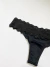 Calcinha de algodão Manu- preto - Alure Moda Intima 