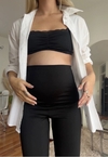 Calza De Embarazo Con Faja Contenedora - Coletrix