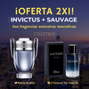 INVICTUS DE PACO RABANNE + SAUVAGE DIOR DE REGALO