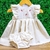 Vestido Cerejinha em Linho com Calcinha