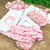 Banho de Sol com Roupão Floral Rosa - comprar online