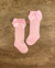 Meia Laço Pimpolho Rosa - comprar online