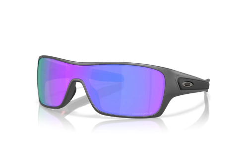 Oakley 9307-31 - Turbine Lentes polarizadas Prizm Violeta , Marco de acero mate - comprar online