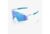 100% 60032-00011 | AEROCRAFT Matte White HiPER® Blue Mirror Lens