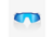 100% 60008-00003 | SPEEDCRAFT® SL Matte White/Metallic Blue HiPER® Blue Multilayer Mirror Lens - comprar online