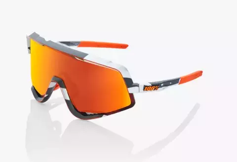 100% 60011-00008 | Glendale - Soft Tact Grey Camo - HiPER Red Multilayer Lens