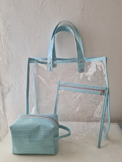 BOLSO PLAYERO + ESTUCHES
