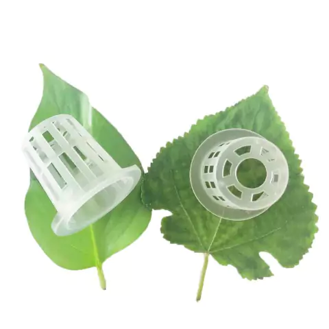 Canastillo Plastico Cultivo Hidropónico 20 Unidades 43,5mm