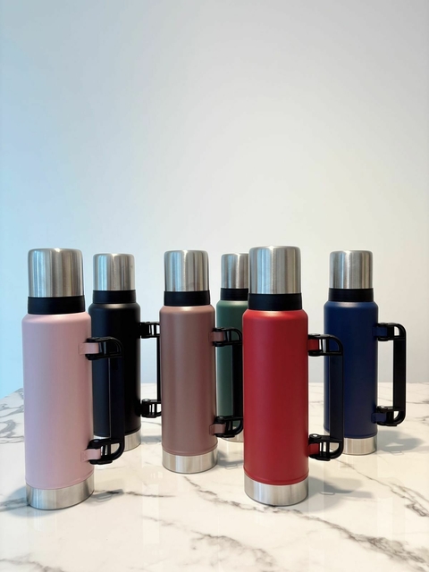 Termo de acero 1.2L pico cebador