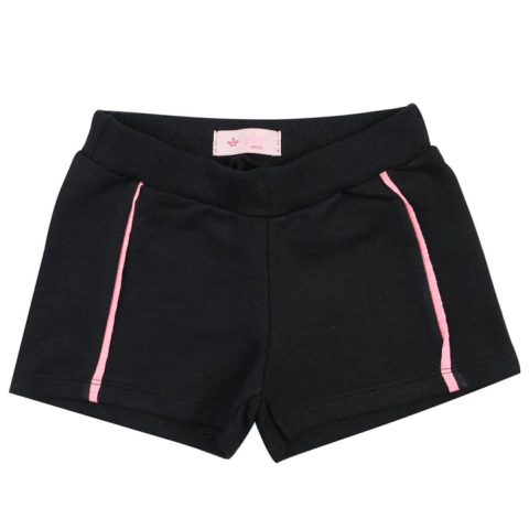 SHORT INFANTIL FEMININO EM MOLTINHO COS COM ELÁSTICO