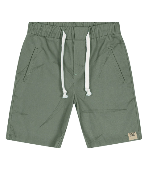 Bermuda Infantil menino Em Sarja Twill Trick Nick