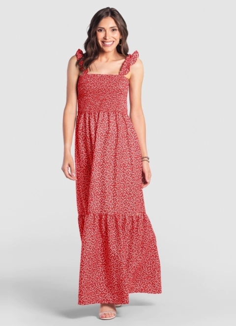 Vestido de Natal Crepe Party MUNDI tal mãe tal filha - Adulto - comprar online