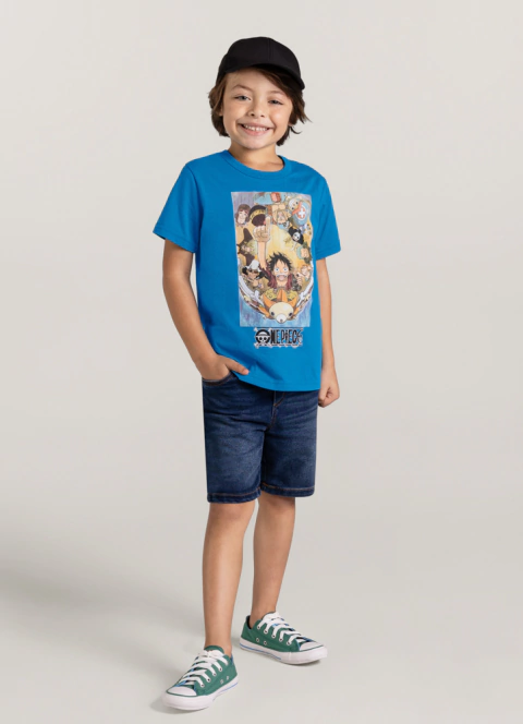 CAMISETA MEIA MALHA OnePiece