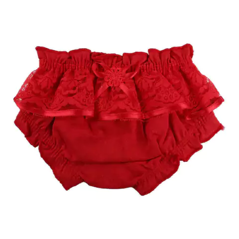 Calcinha Zulekinha Tapa Fralda Detalhe Em Renda E Fita