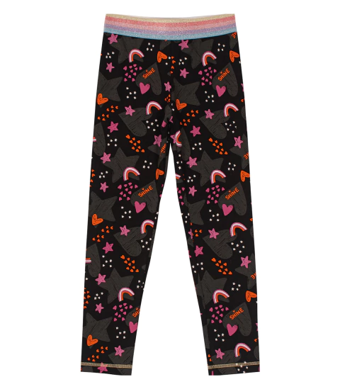 Legging Infantil Menina Estampada Rovitex Kids com brilho