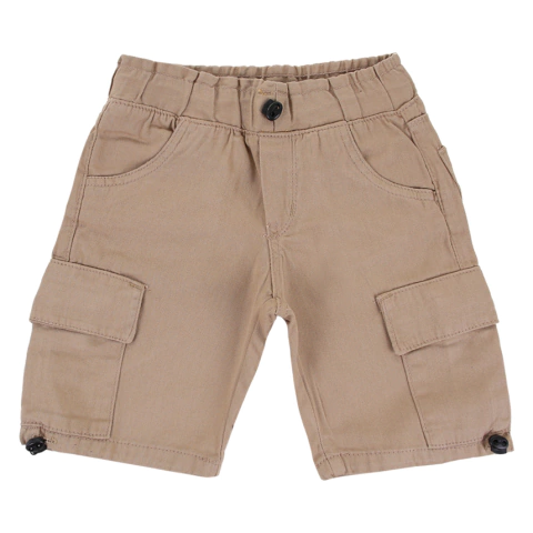 BERMUDA INFANTIL MENINO CARGO COR CAQUE OZNES