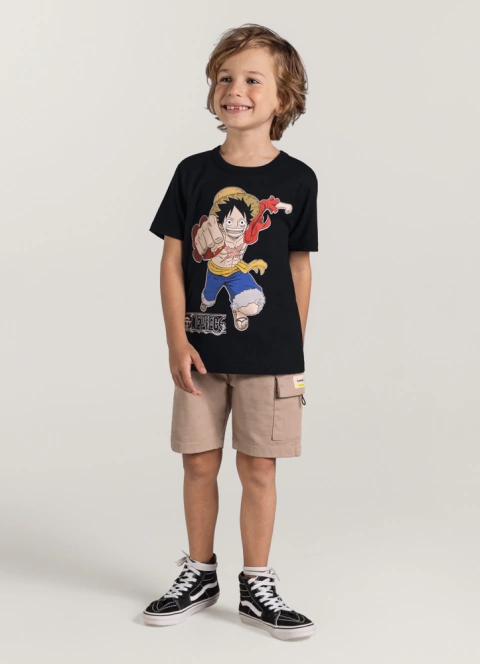 CAMISETA MEIA MALHA OnePiece