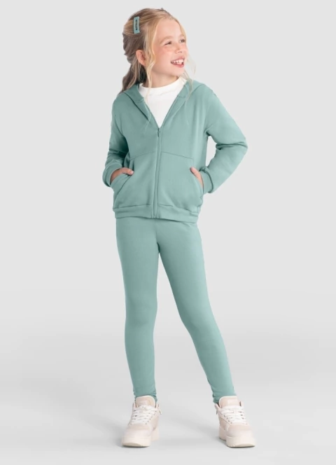 JAQUETA INFANTIL MENINA EM Moletom CASACO INFANTIL FEMININO