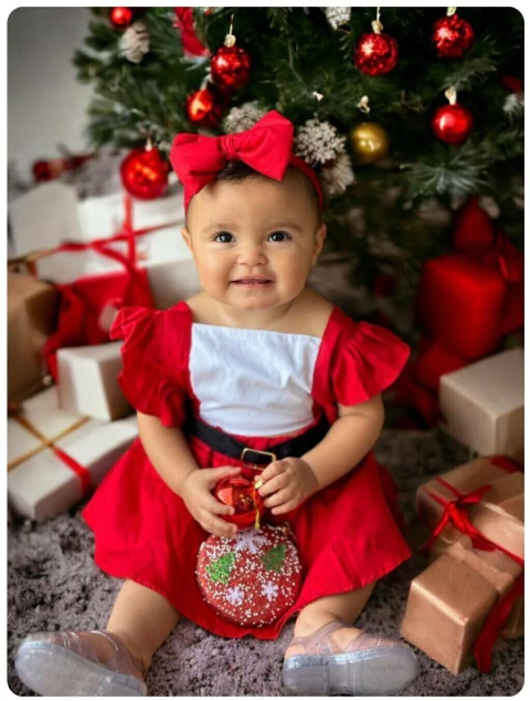 JARDINEIRA INFANTIL MENINA DE NATAL ED BABY