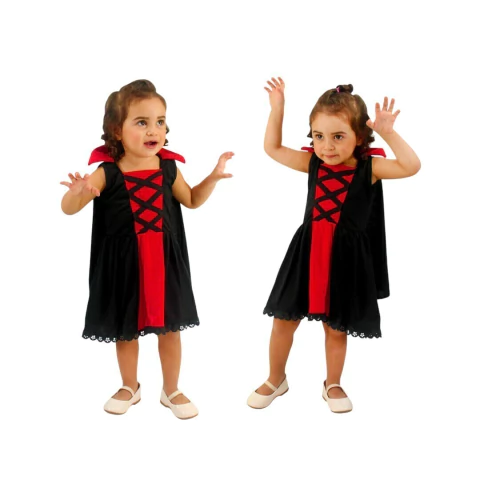 Fantasia infantil Vampirinha Confort Halloweeen