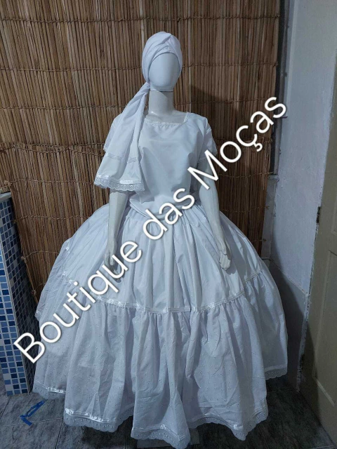 Conjunto 3 peças branco