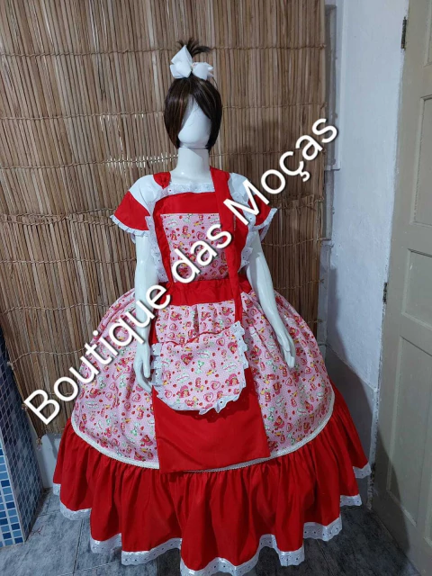 Jardineira Moranguinho 3 peças - (cópia) - comprar online