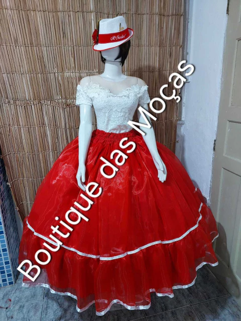 Conjunto Malandra vermelho - comprar online