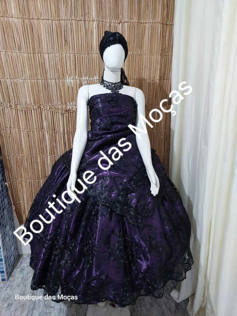 Conjunto 3 peças Roxo Maria Mulambo