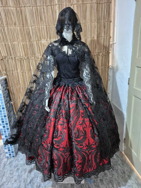 Conjunto Luxo 3 peças Rosa Caveira.