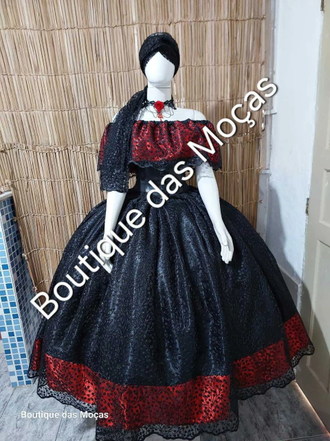 Roupa de Pomba Gira 4 peças - comprar online