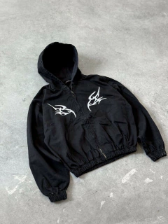 CAMPERA JEAN SIMBIONTE NEGRA