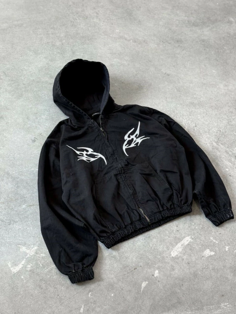 CAMPERA JEAN SIMBIONTE NEGRA