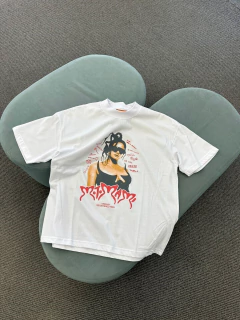 REMERA BOXY ROSI BLANCA