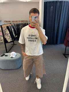 REMERA LUCKY CRUDO en internet