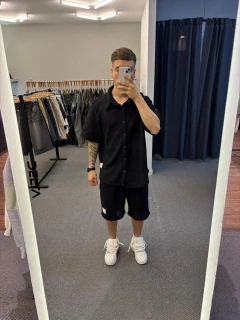 CAMISA CROCHET NEGRA - comprar online