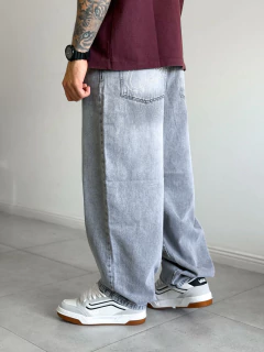 BAGGY CELAN GRIS MATIZADO - comprar online